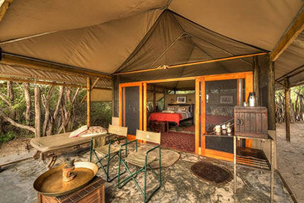 The tent - Meno a Kwena Tented Camp | Safari Camps in Makgadikgadi Pans National Park | Africa Discovery