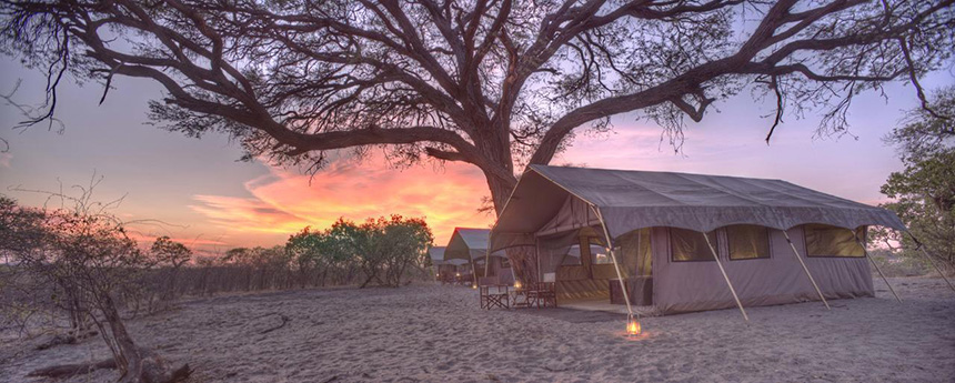 Savute Under Canvas - mobile camping safari in Chobe, Botswana