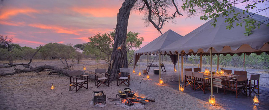 Savute Under Canvas - mobile camping safari in Chobe, Botswana