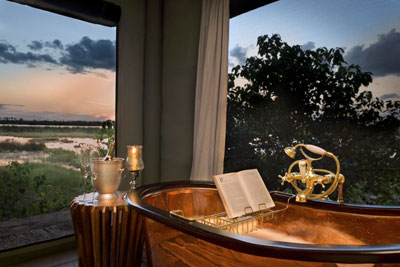 Zarafa Dhow Suites - Selinda Reserve - Botswana Luxury Safari Camp