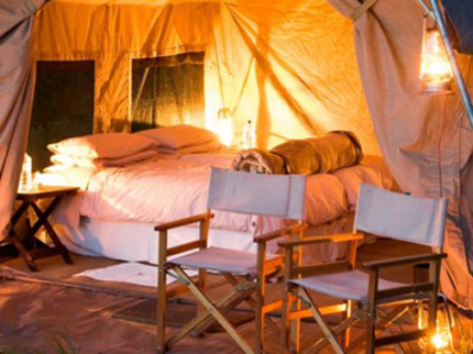 Moremi Under Canvas, Moremi Game Reserve - Okavango Delta - Botswana Safari Tented Camp