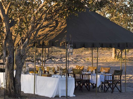 Moremi Under Canvas, Moremi Game Reserve - Okavango Delta - Botswana Safari Tented Camp