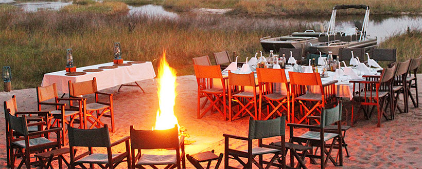 Motswiri Camp - Selinda Reserve - Botswana Safari Lodge