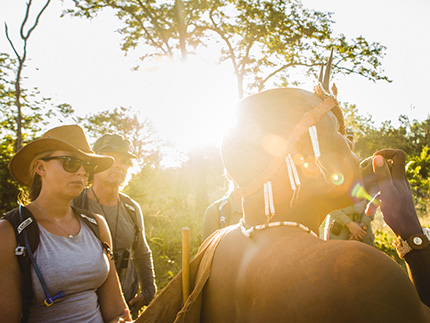 Canoeing safari - Selinda Adventure Trail