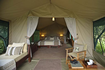 Rekero Tented Camp - Maasai Mara - Kenya Safari Camp