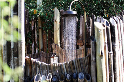 Outdoor shower - Sand River Masai Mara - Maasai Mara, Kenya