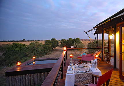 Plunge pool - Olare Mara Kempinski Masai Mara Camp