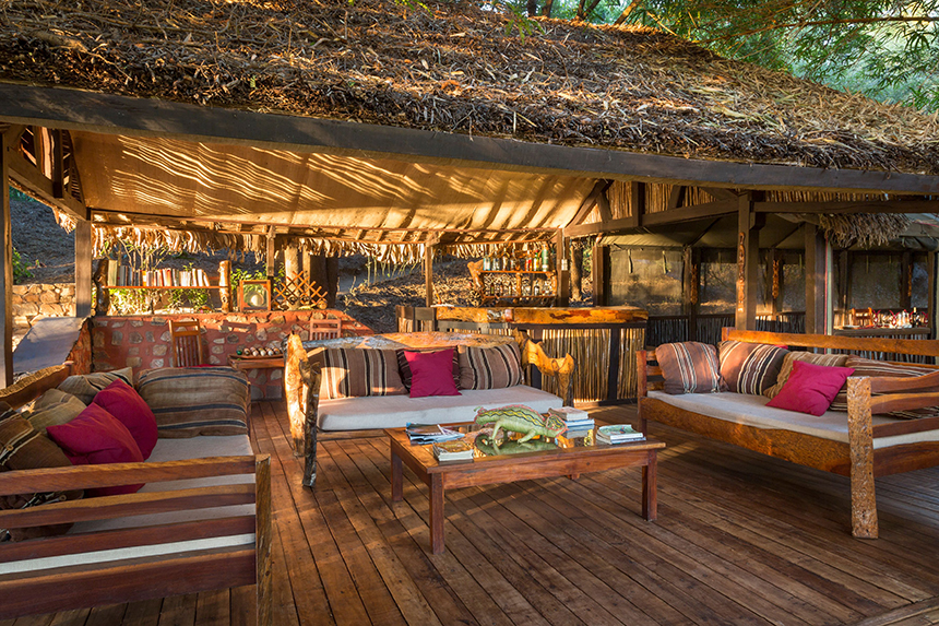 Common area - Mandrare River Camp - Madagascar