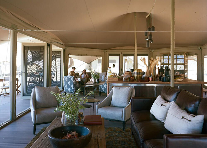 Main Tent - Hoanib Valley Camp - North Damaraland, Namibia