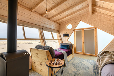 Room interior - Shipwreck Lodge - Skeleton Coast, Namibia