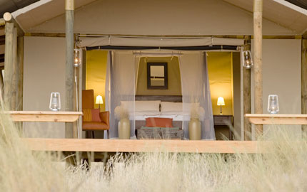 Wolwedans - Dune Camp - Namib Rand Reserve - Namibia Safari Adventure Camp