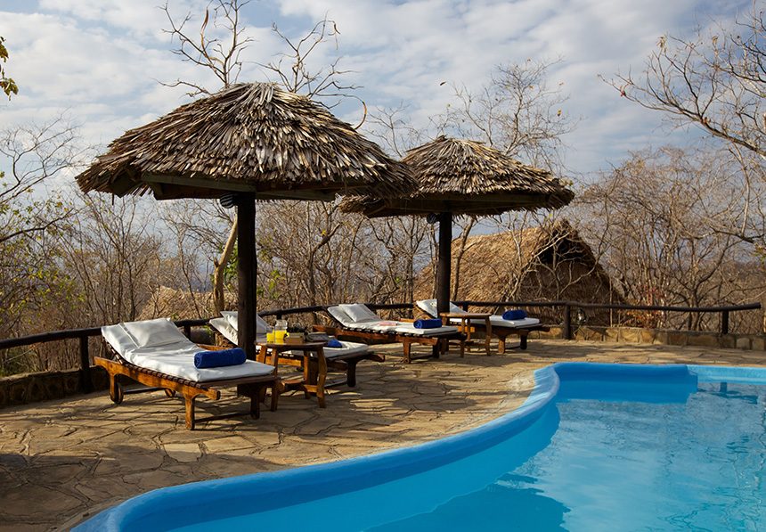 Swimming pool - Vuma Hills Tented Camp