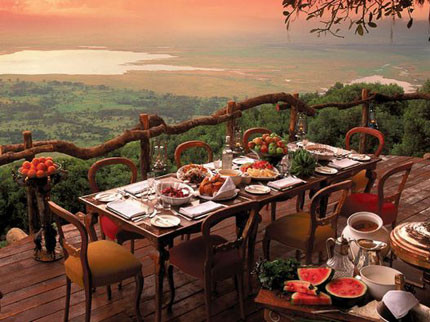 Ngorongoro Crater Lodge - Ngorongoro Conservation Area - Tanzania Luxury Safari Lodge