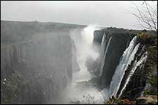 Victoria Falls in Zambia