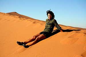 Sand dune in Namibia