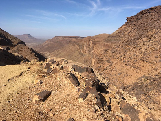 Dunes and Mountains, from Akjoujt to Chinguetti