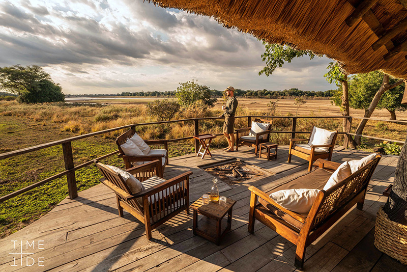 Main area - Time + Tide Kakuli - South Luangwa National Park, Zambia