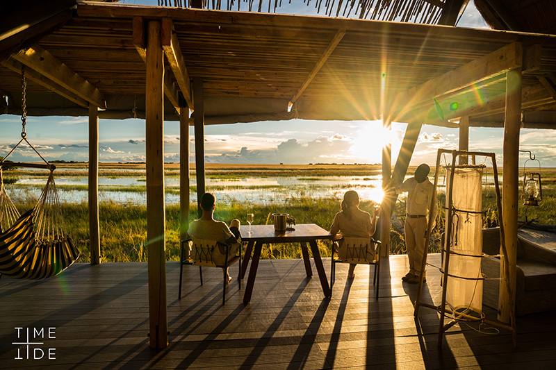 Living area - Time + Tide King Lewanika - Liuwa Plain, Zambia