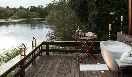 Bathroom - Royal Chundu – Island Lodge