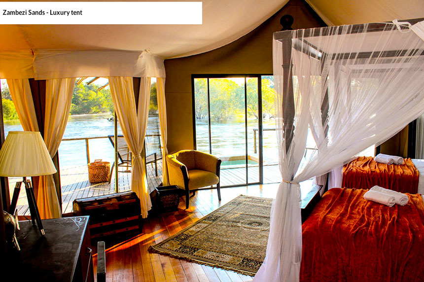 Zambezi Sands Lodge - Zambezi National Park - Zimbabwe Safari Lodge