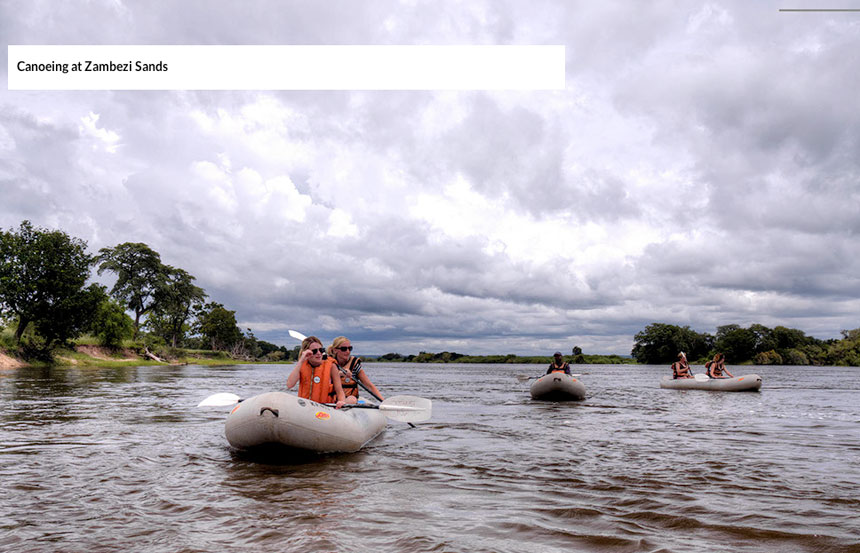 Zambezi Sands Lodge - Zambezi National Park - Zimbabwe Safari Lodge